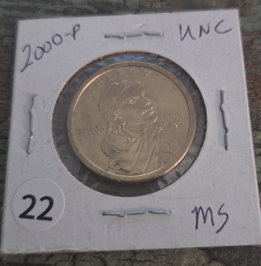 2000-P Sacagawea Dollar Uncirculated Mint State